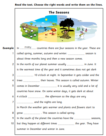 Reading and Writing Part 4